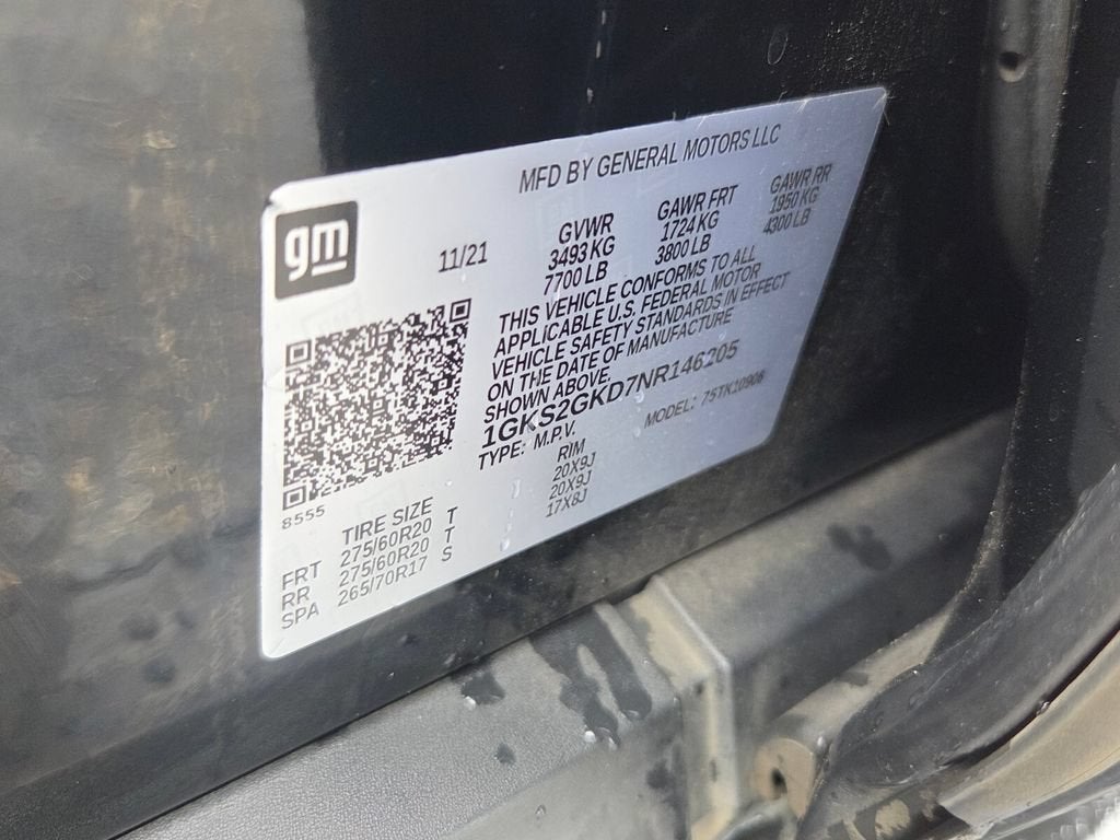 2022 GMC Yukon XL SLT