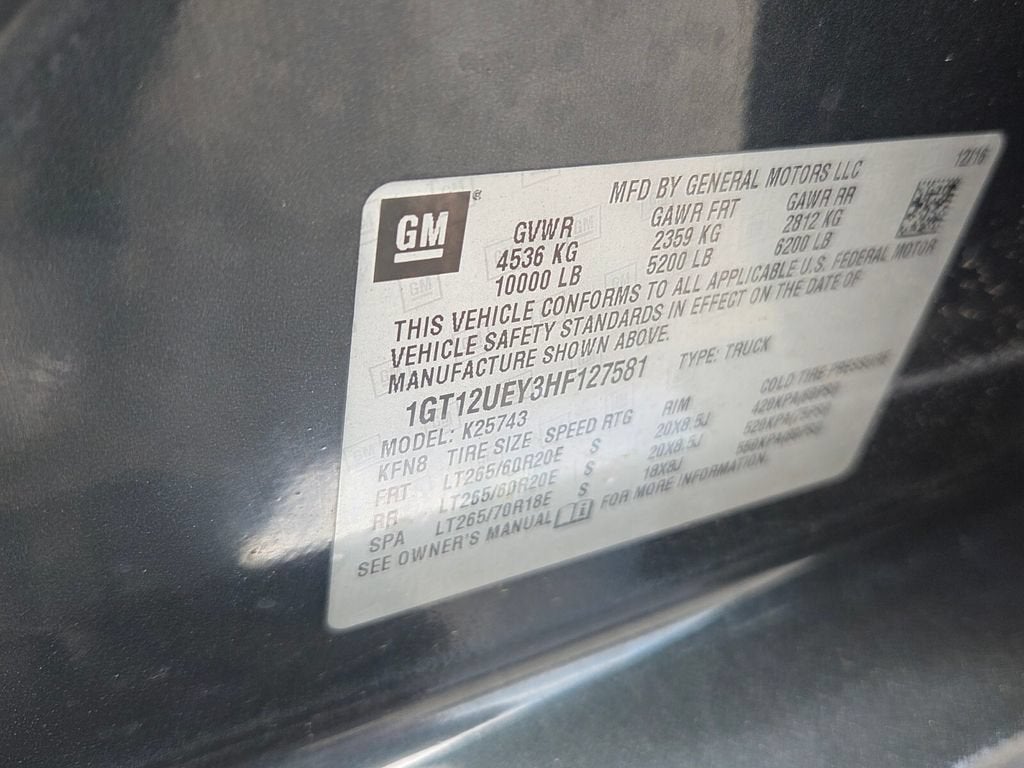 2017 GMC Sierra 2500 HD Denali