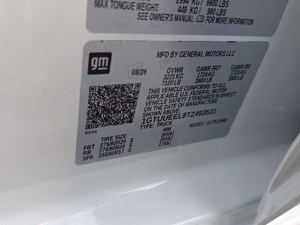 2026 GMC Sierra 1500 AT4