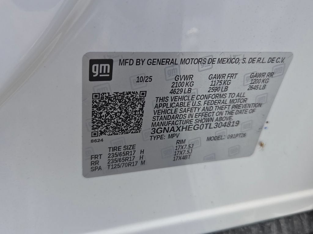2026 Chevrolet Equinox LT