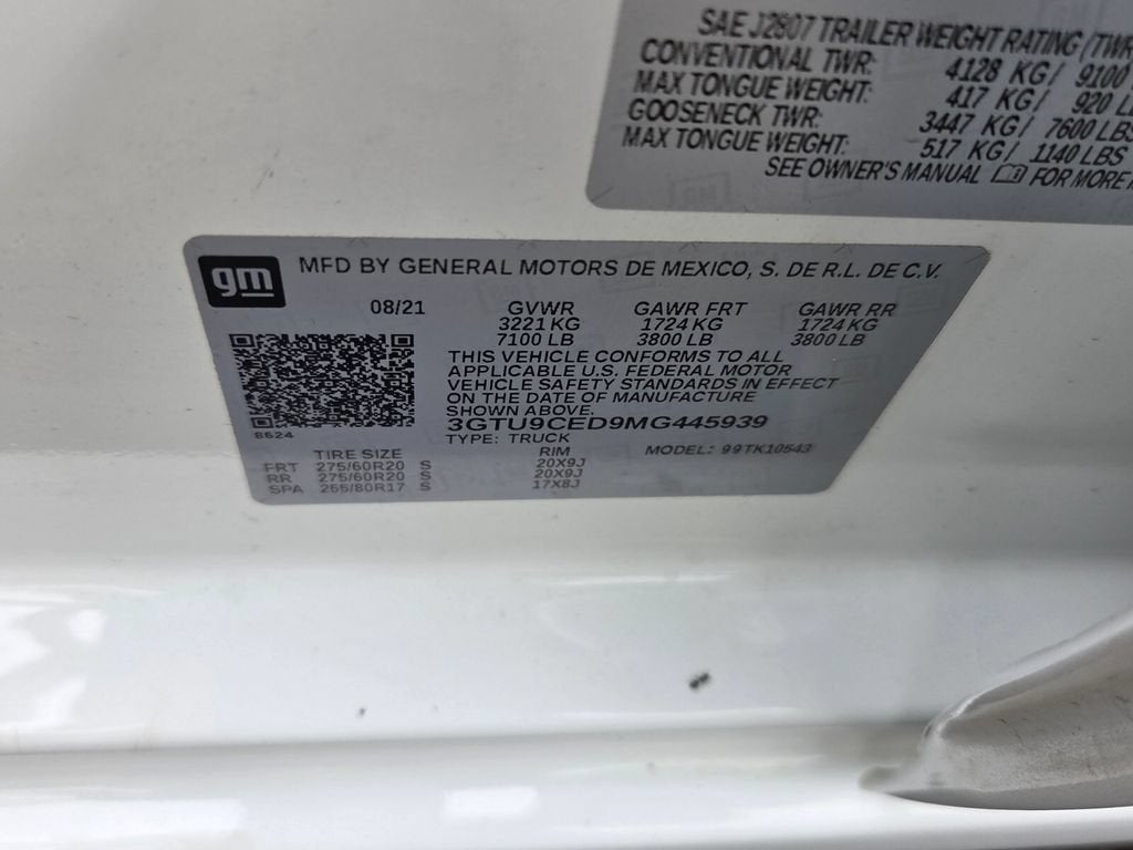 2021 GMC Sierra 1500 Elevation