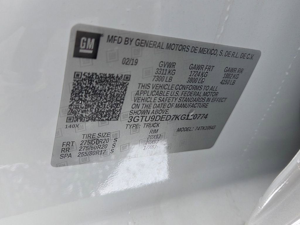 2019 GMC Sierra 1500 SLT