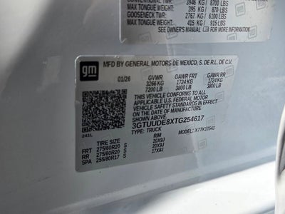 2026 GMC Sierra 1500 SLT