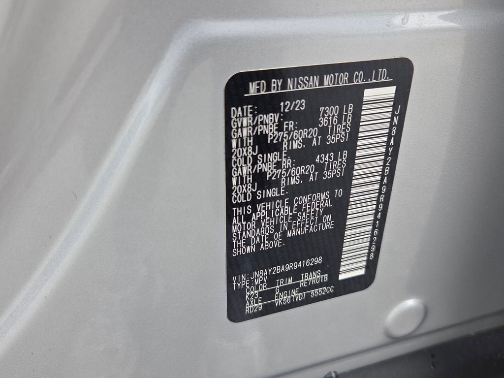2024 Nissan Armada SL