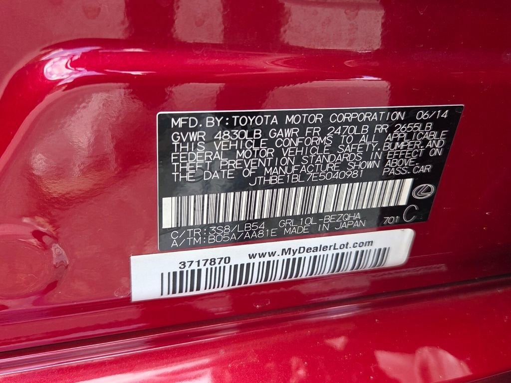 2014 Lexus GS 350 