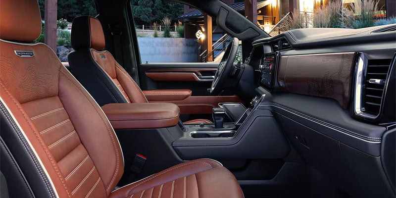 comfort seating of sierra 1500